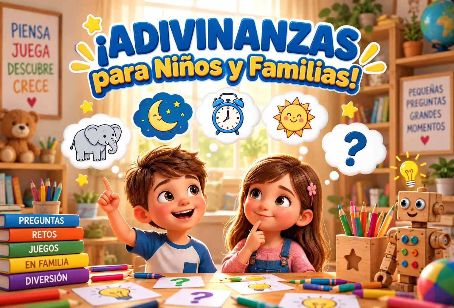 Bono Adivinanzas para Niños y Familias